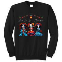 De Los Muertos La Catrina Day of the Dead Sugar Skull Sweatshirt