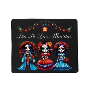 De Los Muertos La Catrina Day of the Dead Sugar Skull Mousepad