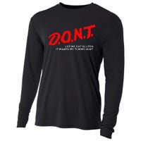 Don’t Let Me Eat Gluten It Makes My Tummy Hurt Cooling Performance Long Sleeve Crew