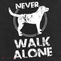 Dog Lover Never Walk Alone Cool Comfort Performance Bucket Hat