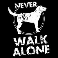 Dog Lover Never Walk Alone Sustainable Bucket Hat