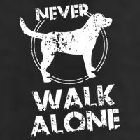 Dog Lover Never Walk Alone Adult Drive Performance Visor