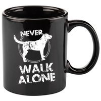Dog Lover Never Walk Alone 11oz C Handle Ceramic Mug