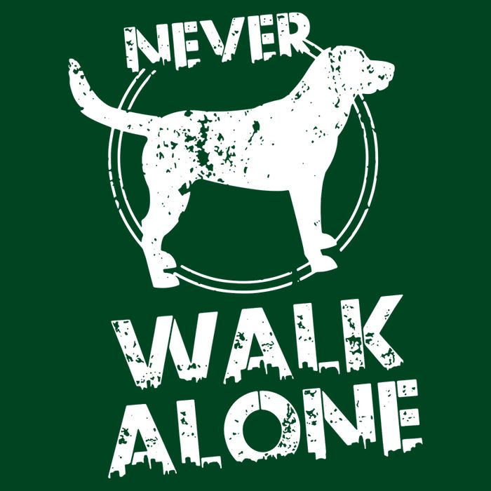 Dog Lover Never Walk Alone Cooling Performance Crew T-Shirt