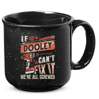 Dooley Last Name If Dooley CanT Fix It 15oz Campfire Ceramic Mug