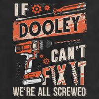 Dooley Last Name If Dooley CanT Fix It Microfiber Hand Towel