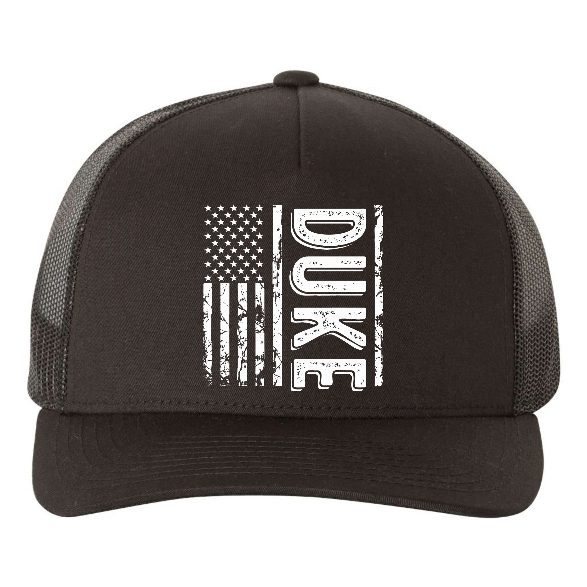 Duke Last Name Funny Surname Team Duke Family Reunion Yupoong Adult 5-Panel Trucker Hat