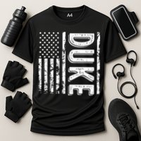 Duke Last Name Funny Surname Team Duke Family Reunion Cooling Performance Crew T-Shirt