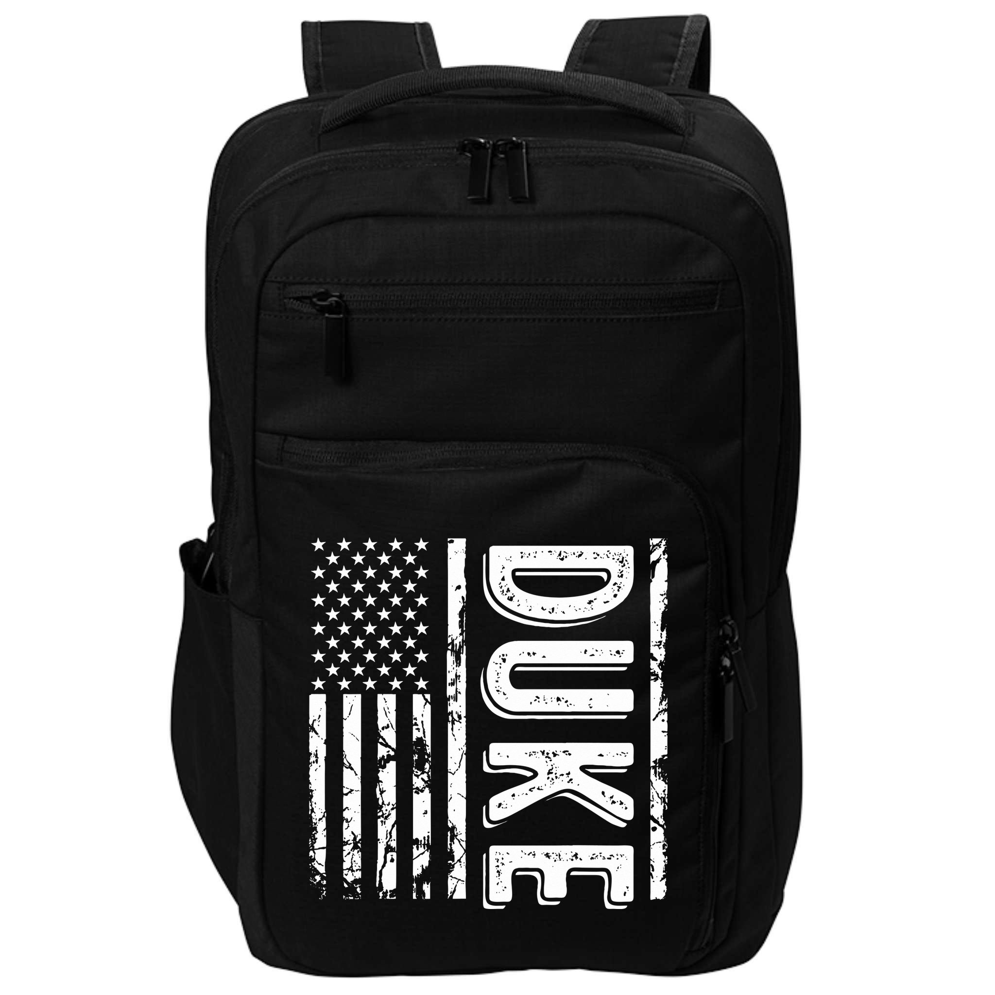Duke Last Name Funny Surname Team Duke Family Reunion Impact Tech Backpack