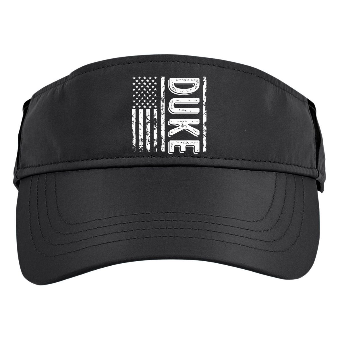 Duke Last Name Funny Surname Team Duke Family Reunion Adult Drive Performance Visor