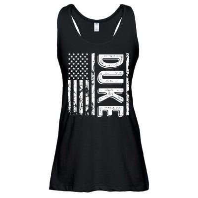 Duke Last Name Funny Surname Team Duke Family Reunion Ladies Essential Flowy Tank