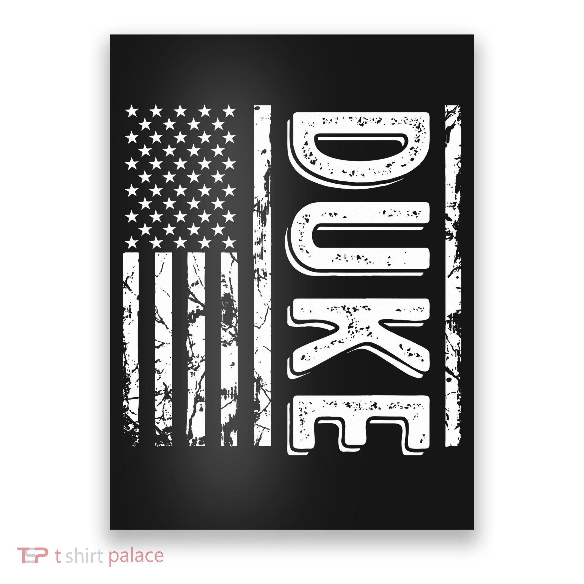 Duke Last Name Funny Surname Team Duke Family Reunion Poster