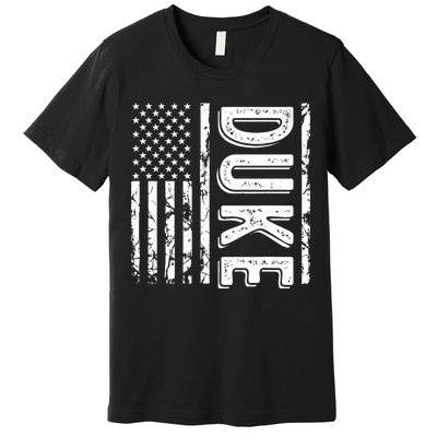 Duke Last Name Funny Surname Team Duke Family Reunion Premium T-Shirt