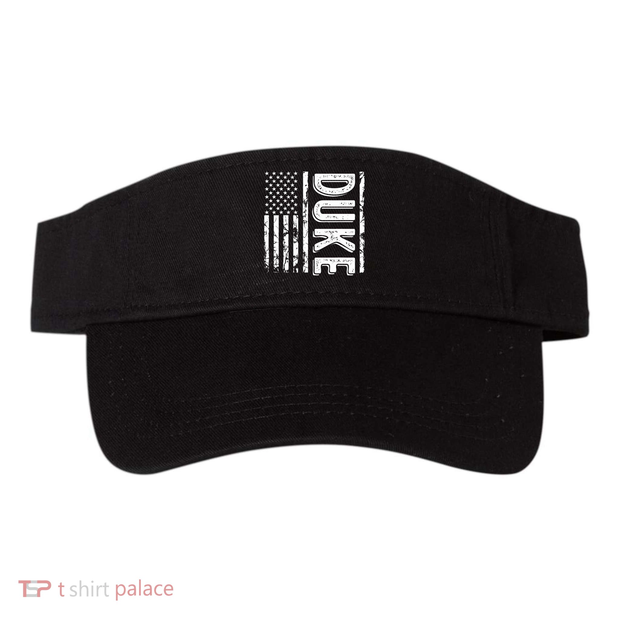 Duke Last Name Funny Surname Team Duke Family Reunion Visor