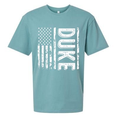 Duke Last Name Funny Surname Team Duke Family Reunion Sueded Cloud Jersey T-Shirt