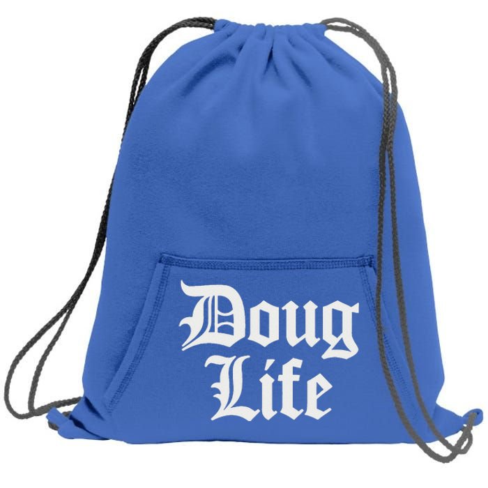 Doug Life Name Birthday Sweatshirt Cinch Pack Bag