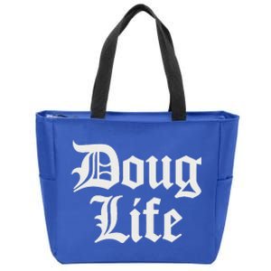 Doug Life Name Birthday Zip Tote Bag