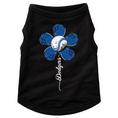 Dodgers Last Name Personalized Retro Vintage Lovers Outfits Doggie Tank