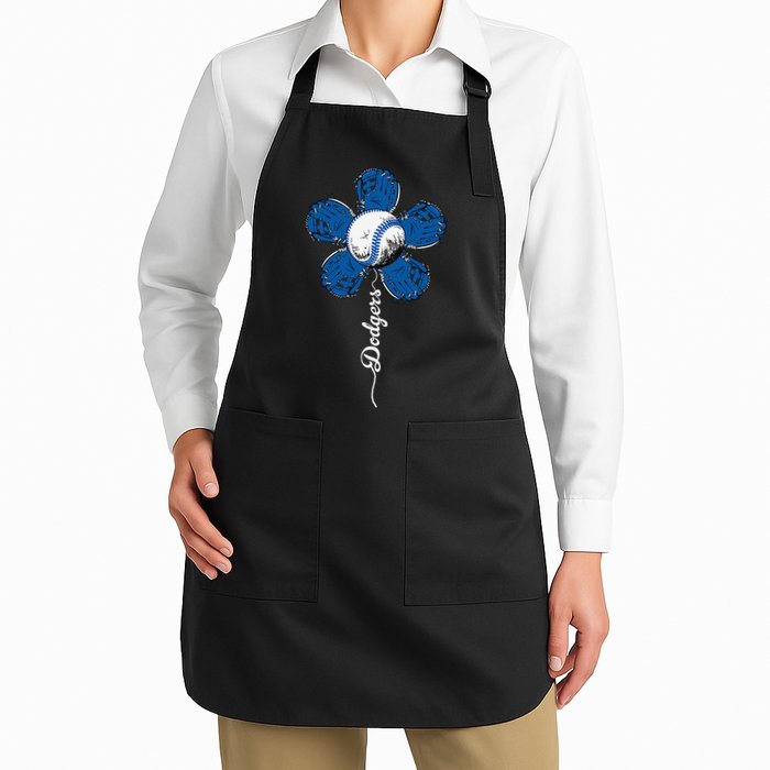 Dodgers Last Name Personalized Retro Vintage Lovers Outfits Apron