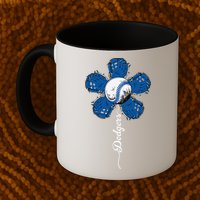 Dodgers Last Name Personalized Retro Vintage Lovers Outfits Mug