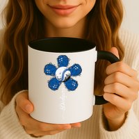 Dodgers Last Name Personalized Retro Vintage Lovers Outfits Mug