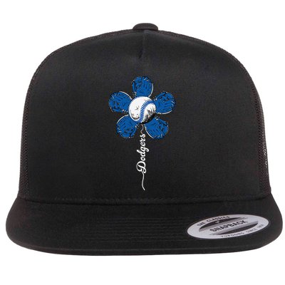 Dodgers Last Name Personalized Retro Vintage Lovers Outfits Flatbill Hat
