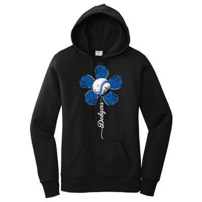 Dodgers Last Name Personalized Retro Vintage Lovers Outfits Women's Pullover Hoodie