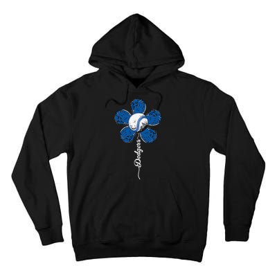 Dodgers Last Name Personalized Retro Vintage Lovers Outfits Tall Hoodie