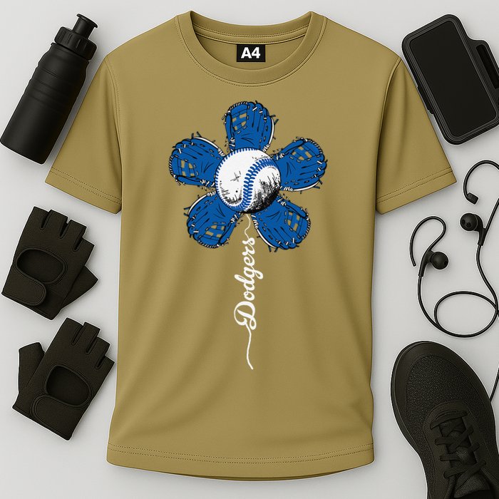 Dodgers Last Name Personalized Retro Vintage Lovers Outfits Performance Shirt