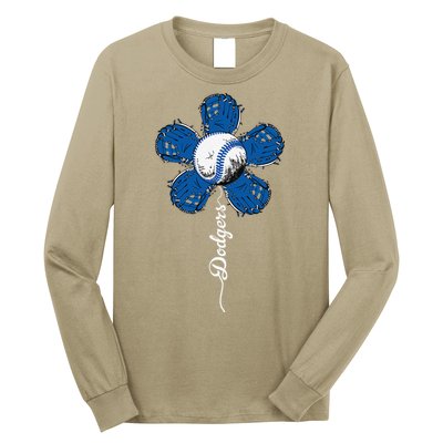 Dodgers Last Name Personalized Retro Vintage Lovers Outfits Long Sleeve Shirt
