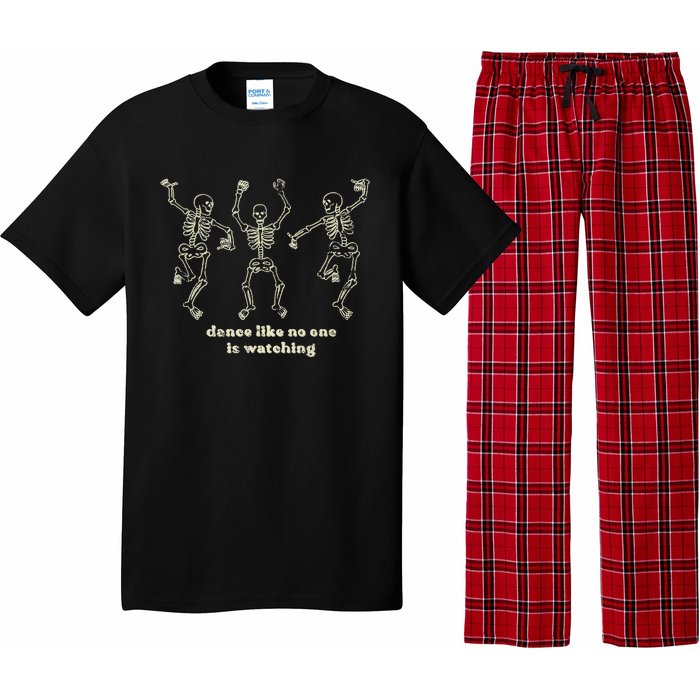 Dance Like No One Is Watching Skeletons Funny Pajama Set