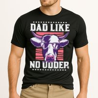 Dad Like No Udder Fathers Day Farmer Cooling Performance Crew T-Shirt