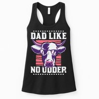 Dad Like No Udder Fathers Day Farmer Womens Tank Top