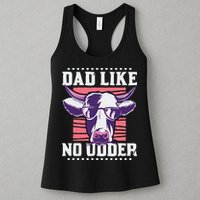 Dad Like No Udder Fathers Day Farmer Womens Tank Top