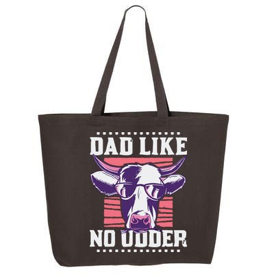 Dad Like No Udder Fathers Day Farmer 25L Jumbo Tote
