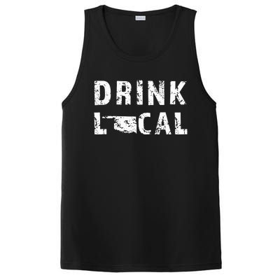 Drink Local Oklahoma Craft Beer Ok Brewers & Breweries PosiCharge Competitor Tank