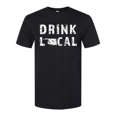 Drink Local Oklahoma Craft Beer Ok Brewers & Breweries Softstyle CVC T-Shirt