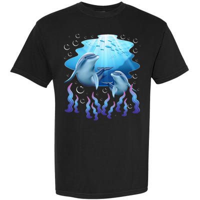 Dolphin Lover Ocean Zoology Zookeeper Marine Biologist Garment-Dyed Heavyweight T-Shirt