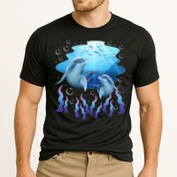 Dolphin Lover Ocean Zoology Zookeeper Marine Biologist Cooling Performance Crew T-Shirt
