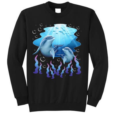 Dolphin Lover Ocean Zoology Zookeeper Marine Biologist Sweatshirt
