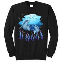 Dolphin Lover Ocean Zoology Zookeeper Marine Biologist Sweatshirt