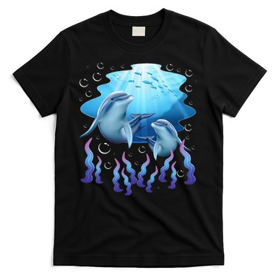 Dolphin Lover Ocean Zoology Zookeeper Marine Biologist T-Shirt