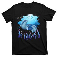 Dolphin Lover Ocean Zoology Zookeeper Marine Biologist T-Shirt