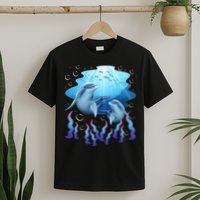 Dolphin Lover Ocean Zoology Zookeeper Marine Biologist T-Shirt