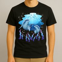 Dolphin Lover Ocean Zoology Zookeeper Marine Biologist T-Shirt