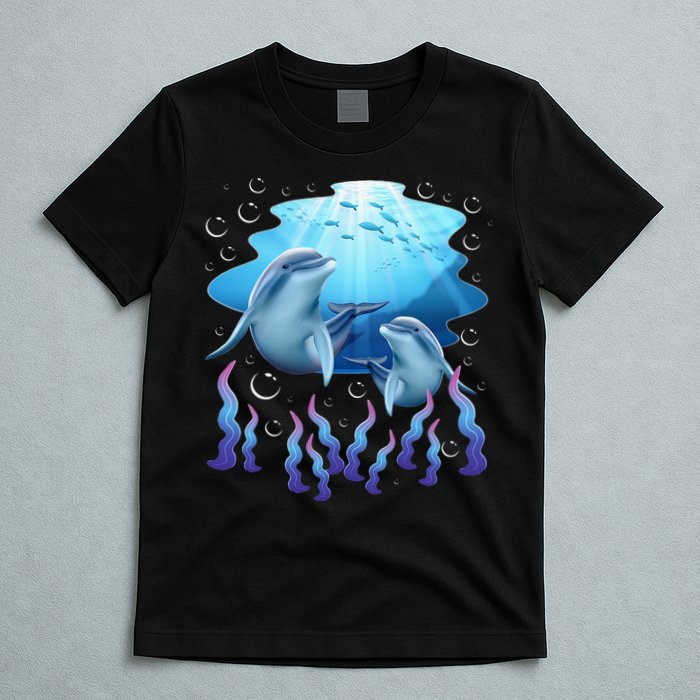 Dolphin Lover Ocean Zoology Zookeeper Marine Biologist T-Shirt