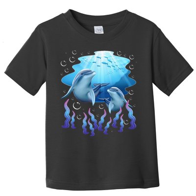 Dolphin Lover Ocean Zoology Zookeeper Marine Biologist Toddler T-Shirt