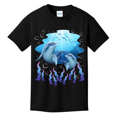 Dolphin Lover Ocean Zoology Zookeeper Marine Biologist Kids T-Shirt