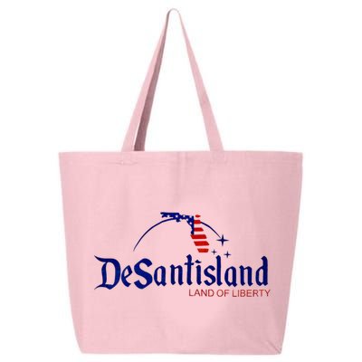 Desantisland Land Of Liberty Florida American Flag 25L Jumbo Tote