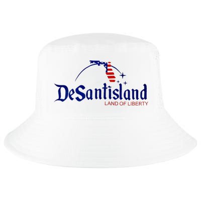 Desantisland Land Of Liberty Florida American Flag Cool Comfort Performance Bucket Hat
